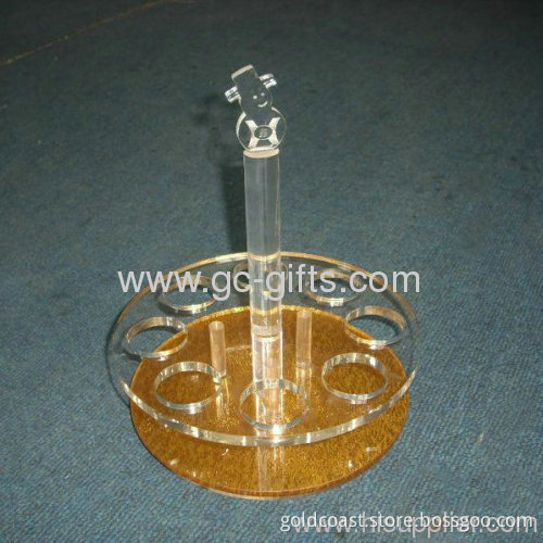 Clear Acrylic Crystal Cosmetic Organizer Lipstick